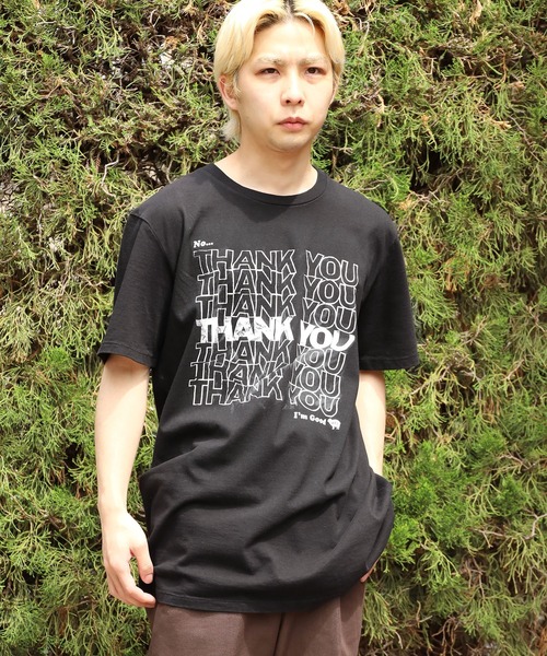 WOLVES KILL SHEEP（ウルヴスキルシープ）の「WOLVES KILL SHEEP/ウルブスキルシープ THANK YOU SS T-SHIRT プリントTシャツ（Tシャツ/カットソー・メンズ・ブラック・M/L/XL）」の21枚目の写真