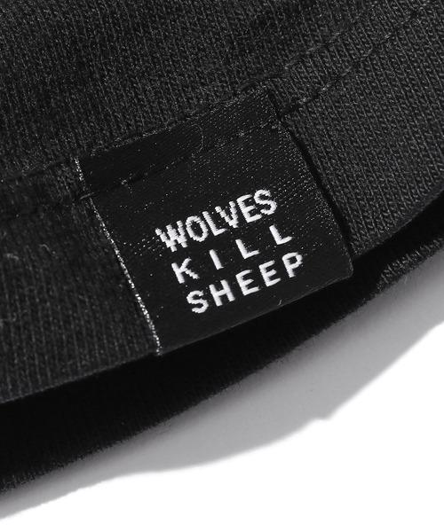 WOLVES KILL SHEEP（ウルヴスキルシープ）の「WOLVES KILL SHEEP/ウルブスキルシープ THANK YOU SS T-SHIRT プリントTシャツ（Tシャツ/カットソー・メンズ・ブラック・M/L/XL）」の10枚目の写真
