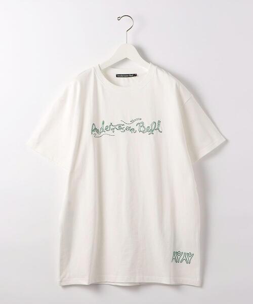 ANDERSSON BELL(アンダースンベル)の「<Andersson Bell> EMBROIDERY TEE/Tシャツ(Tシャツ/カットソー・メンズ・マスタード/ブラック/ホワイト・M/L)」の2枚目の写真