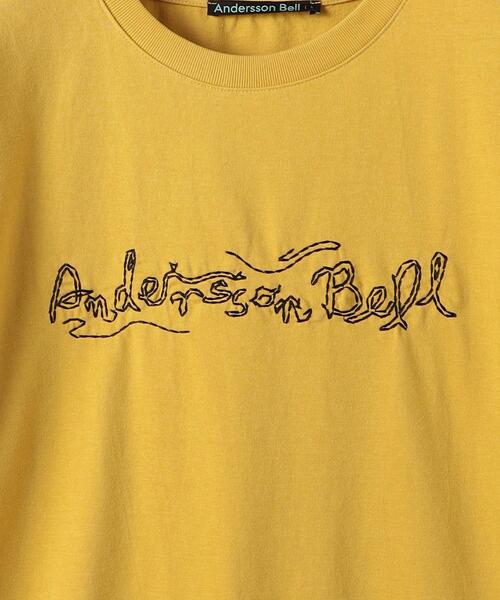 ANDERSSON BELL(アンダースンベル)の「<Andersson Bell> EMBROIDERY TEE/Tシャツ(Tシャツ/カットソー・メンズ・マスタード/ブラック/ホワイト・M/L)」の19枚目の写真