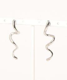 mou | トルネードラインシンプルピアス(ピアス（両耳用）)