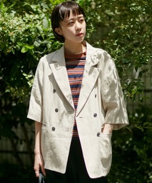 mici | (mici)ハーフスリーブジャケット(テーラードジャケット)