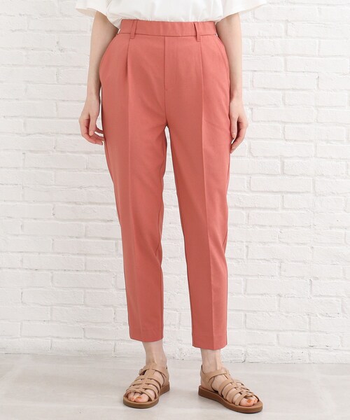 SHOO・LA・RUE(シューラルー)の「◆【接触冷感/洗濯機可/SS-3L】サマータックテーパードパンツ(その他パンツ・レディース・ナチュラル/ブルー/ブラック/ベージュ/ピンク系・10/05/03/02/04/01)」の16枚目の写真