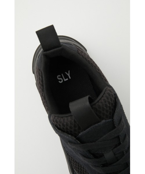 SLY（スライ）の「CHUNKY SNEAKERS　チャンキー スニーカー（スニーカー・レディース・ブラック/アイボリー・MEDIUM/LARGE/SMALL）」の19枚目の写真