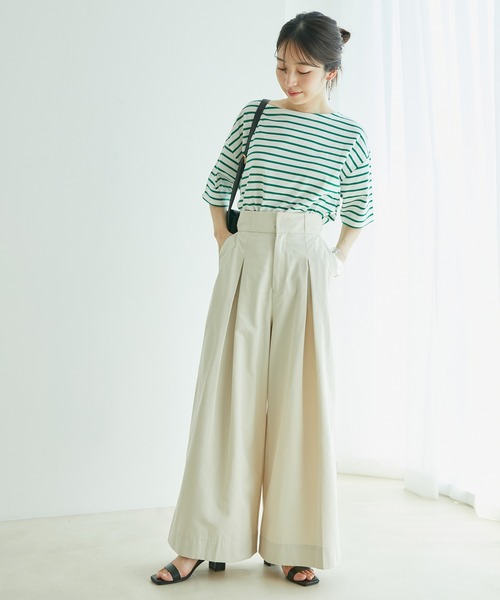 ボーダーゆるTシャツ