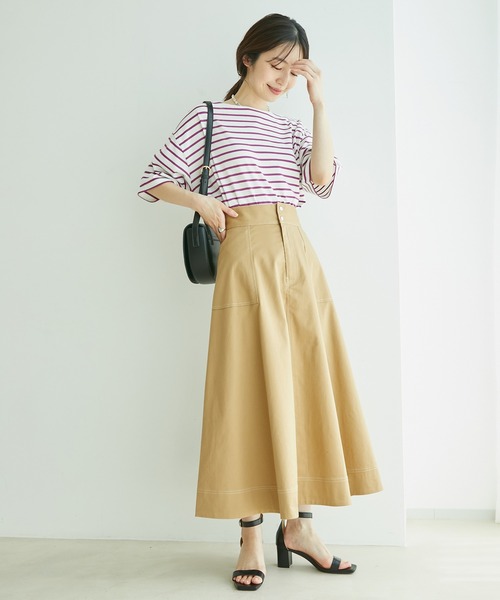 ボーダーゆるTシャツ