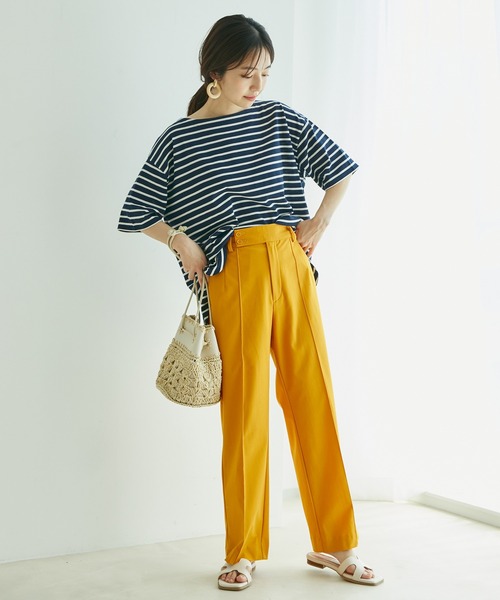 ボーダーゆるTシャツ