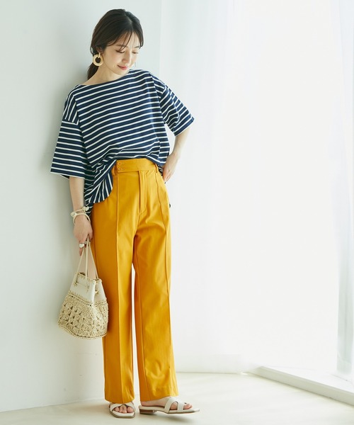 ボーダーゆるTシャツ