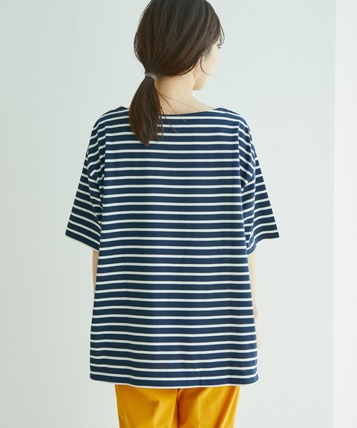 ボーダーゆるTシャツ