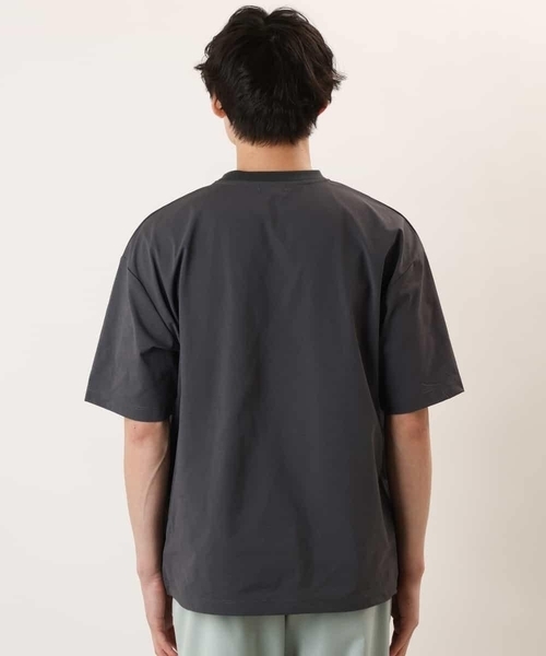 a.v.v（アーヴェヴェ）の「【S-XXL】ドローコード付きワイドシルエットカットソー（セットアップ対応）（Tシャツ/カットソー・メンズ・ブラック/ホワイト/チャコールグレー・48/50/46/44/52）」の9枚目の写真