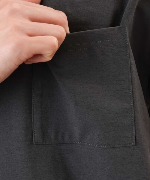 a.v.v（アーヴェヴェ）の「【S-XXL】ドローコード付きワイドシルエットカットソー（セットアップ対応）（Tシャツ/カットソー・メンズ・ブラック/ホワイト/チャコールグレー・48/50/46/44/52）」の13枚目の写真