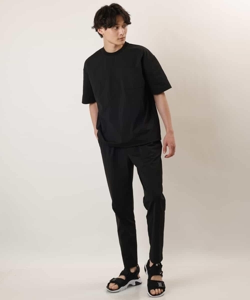 a.v.v（アーヴェヴェ）の「【S-XXL】ドローコード付きワイドシルエットカットソー（セットアップ対応）（Tシャツ/カットソー・メンズ・ブラック/ホワイト/チャコールグレー・48/50/46/44/52）」の19枚目の写真