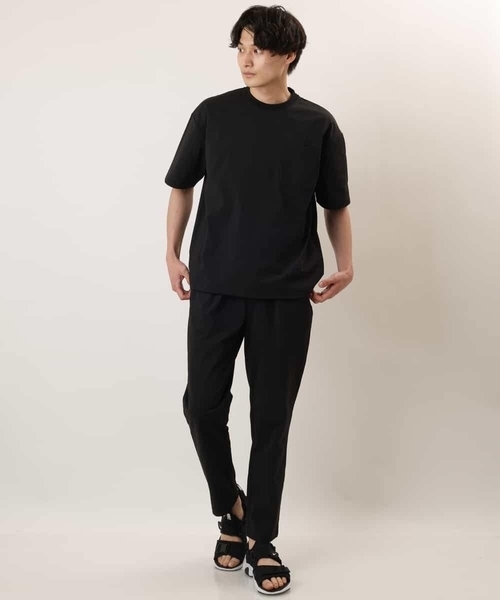 a.v.v（アーヴェヴェ）の「【S-XXL】ドローコード付きワイドシルエットカットソー（セットアップ対応）（Tシャツ/カットソー・メンズ・ブラック/ホワイト/チャコールグレー・48/50/46/44/52）」の20枚目の写真