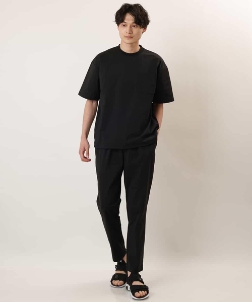 a.v.v（アーヴェヴェ）の「【S-XXL】ドローコード付きワイドシルエットカットソー（セットアップ対応）（Tシャツ/カットソー・メンズ・ブラック/ホワイト/チャコールグレー・48/50/46/44/52）」の21枚目の写真