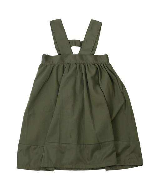 DILASH(ディラッシュ)の「ジャンパースカート(ジャンパースカート・キッズ・カーキ/ブラウン・120/110/100/80/140/130/90)」の2枚目の写真