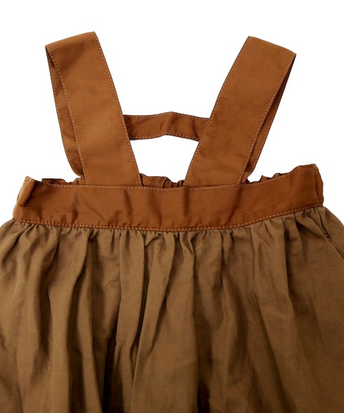 DILASH(ディラッシュ)の「ジャンパースカート(ジャンパースカート・キッズ・カーキ/ブラウン・120/110/100/80/140/130/90)」の9枚目の写真