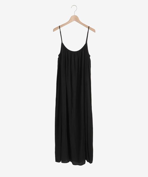 le.coeur blanc（ルクールブラン）の「デシンギャザーキャミワンピース（ワンピース・レディース・ブラック/パープル/グリーン・38）」の11枚目の写真