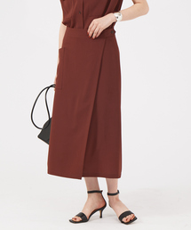 Rouge vif | 【セットアップ対応】ラップスカート(スカート)