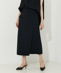 Rouge vif | 【セットアップ対応】ラップスカート(スカート)