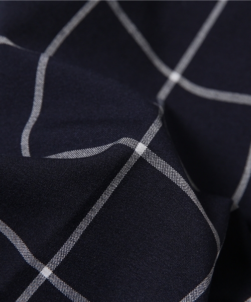 417 EDIFICE（フォーワンセブンエディフィス）の「◇ウィンドペン9/L クロップドパンツ（その他パンツ・メンズ・チャコールグレー/ネイビー・SMALL/LARGE/MEDIUM）」の11枚目の写真