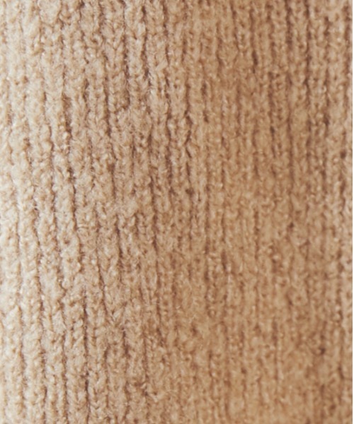 ANGIE(アンジー)の「オーバーサイズVネックニットカーディガン(カーディガン/ボレロ・レディース・パープル/ネイビー/ピンク/ライム/オレンジ/ブラウン/ベージュ/杢グレー/アイボリー/ライトパープル/ライトグリーン・FREE)」の12枚目の写真