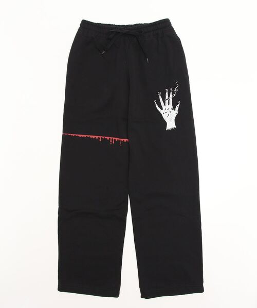 HYSTERIC GLAMOUR（ヒステリックグラマー）の「NIAGARA/STRONGER THAN YOURS BACK スウェットパンツ（スウェットパンツ・レディース・グレー/ブラック/ホワイト・FREE）」の10枚目の写真