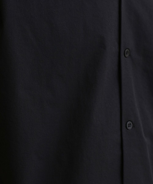 NANO universe(ナノユニバース)の「【WEB限定】イージーケアオープンカラーシャツ(シャツ/ブラウス・メンズ・ブラック/ベージュ/ネイビー・マルチサイズ)」の12枚目の写真