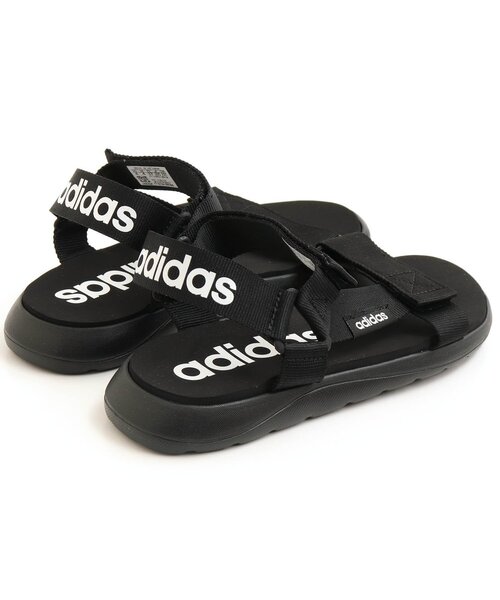 adidas（アディダス）の「/アディダス　CF SANDAL（サンダル・レディース・ブラック/グリーン/ネイビー・22.5/23.5/24.5）」の10枚目の写真