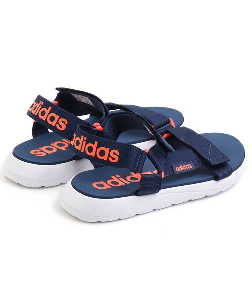 adidas（アディダス）の「/アディダス　CF SANDAL（サンダル・レディース・ブラック/グリーン/ネイビー・22.5/23.5/24.5）」の8枚目の写真