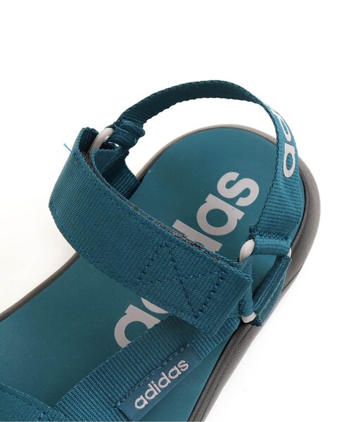 adidas（アディダス）の「/アディダス　CF SANDAL（サンダル・レディース・ブラック/グリーン/ネイビー・22.5/23.5/24.5）」の5枚目の写真