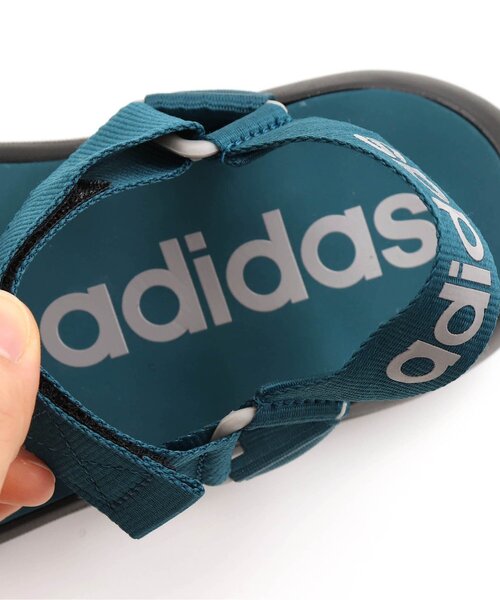 adidas（アディダス）の「/アディダス　CF SANDAL（サンダル・レディース・ブラック/グリーン/ネイビー・22.5/23.5/24.5）」の12枚目の写真