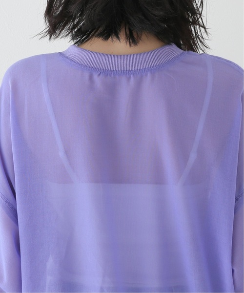 B.C STOCK（ベーセーストック）の「《追加》2wayリングドットシアーブルゾン（ブルゾン・レディース・ブラック/パープル/ベージュ系その他・FREE）」の16枚目の写真