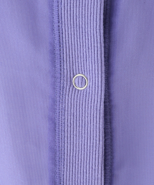 B.C STOCK（ベーセーストック）の「《追加》2wayリングドットシアーブルゾン（ブルゾン・レディース・ブラック/パープル/ベージュ系その他・FREE）」の19枚目の写真