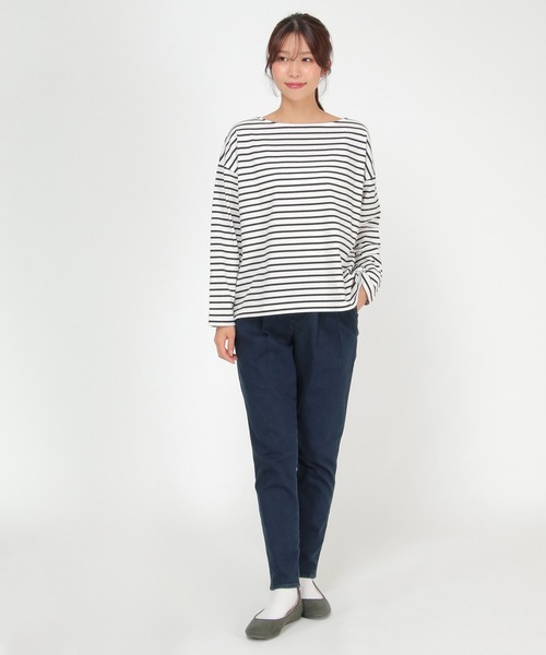 LBC(エルビーシー)の「※WEB限定※防寒美脚テーパードパンツ(その他パンツ・レディース・マスタード/ネイビー/ライトグレー/スカイブルー/ブラック・S/L/M)」の20枚目の写真