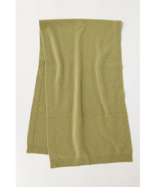 MOUSSY（マウジー）の「WOOL KNITTED ストール（マフラー・レディース・ライトグリーン/ピンク/ブラウン/ライトブルー・FREE）」の3枚目の写真