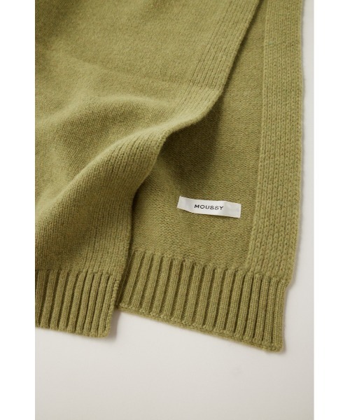 MOUSSY（マウジー）の「WOOL KNITTED ストール（マフラー・レディース・ライトグリーン/ピンク/ブラウン/ライトブルー・FREE）」の17枚目の写真