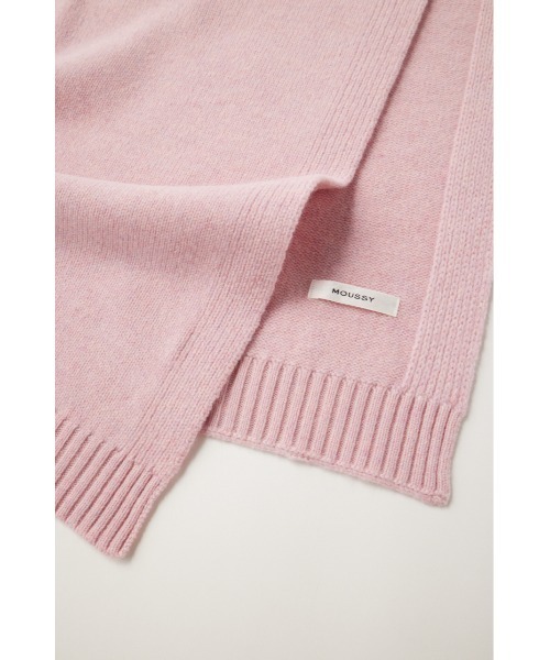 MOUSSY（マウジー）の「WOOL KNITTED ストール（マフラー・レディース・ライトグリーン/ピンク/ブラウン/ライトブルー・FREE）」の21枚目の写真