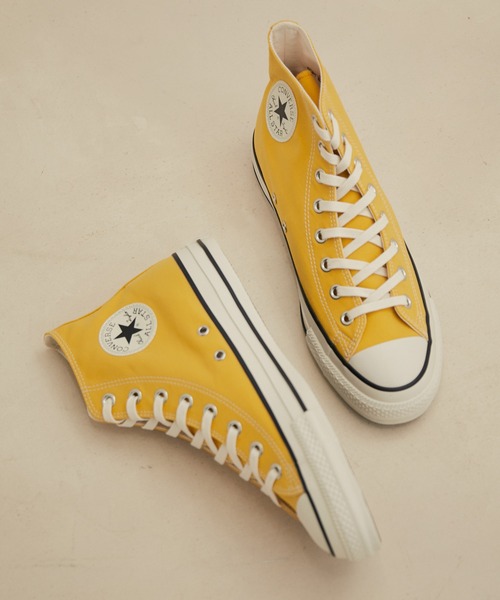 CONVERSE(コンバース)の「【WEB限定】【CONVERSE】ALL STAR Onibegie HI(スニーカー・レディース・イエロー/ブルー系その他4/ピンク系その他2・23.5cm/24.0cm)」の2枚目の写真