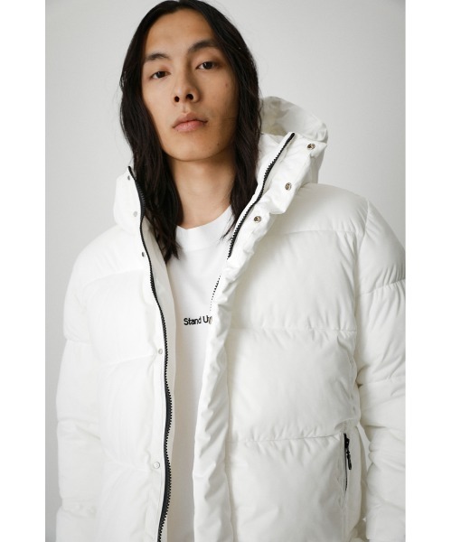 AZUL by moussy（アズールバイマウジー）の「TIMBERWOLF STRETCH BLOUSON/ティンバーウルフストレッチブルゾン（ブルゾン・メンズ・ホワイト/ブラック/ベージュ/杢グレー・SMALL/MEDIUM/LARGE/X-LARGE）」の6枚目の写真