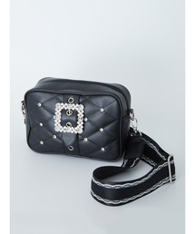 Ank Rouge | ビジューキルティングショルダーBAG(ショルダーバッグ)