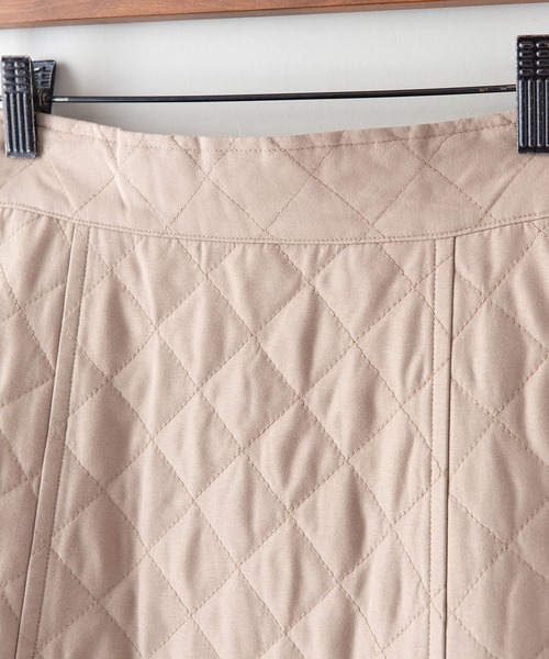 OUTDOOR PRODUCTS(アウトドアプロダクツ)の「【OUTDOOR PRODUCTS/アウトドアプロダクツ】キルティングフレアスカート 中綿キルト生地 防寒機能(スカート・レディース・ブラック/ベージュ/カーキ/アイボリー・MEDIUM)」の10枚目の写真