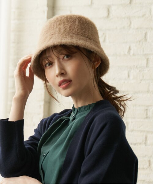 ikka（イッカ）の「シャギーバケットハット（ハット・レディース・ブラック/ベージュ・FREE）」の13枚目の写真