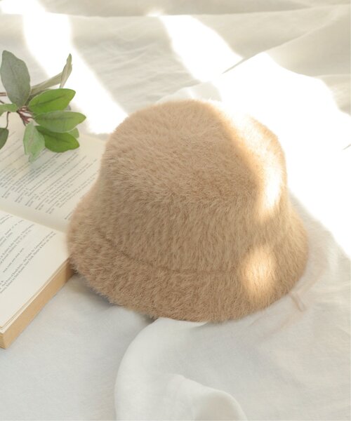 ikka（イッカ）の「シャギーバケットハット（ハット・レディース・ブラック/ベージュ・FREE）」の14枚目の写真