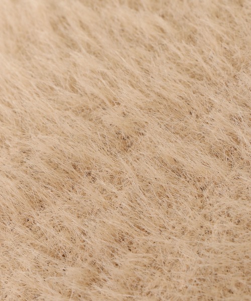 ikka（イッカ）の「シャギーバケットハット（ハット・レディース・ブラック/ベージュ・FREE）」の7枚目の写真