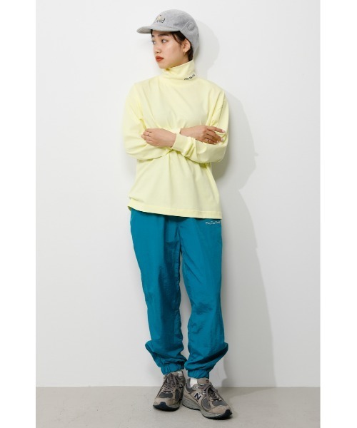 RODEO CROWNS WIDE BOWL（ロデオクラウンズワイドボウル）の「Field nylon pants（その他パンツ・レディース・ターコイズブルー/スモークピンク・FREE）」の3枚目の写真