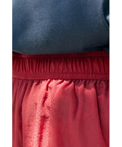 RODEO CROWNS WIDE BOWL（ロデオクラウンズワイドボウル）の「Field nylon pants（その他パンツ・レディース・ターコイズブルー/スモークピンク・FREE）」の9枚目の写真