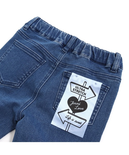 JENNI love（ジェニィラブ）の「美脚ウルトラストレッチデニレギ（その他パンツ・キッズ・ネイビー/ブルー・150cm/140cm/130cm/160cm）」の11枚目の写真