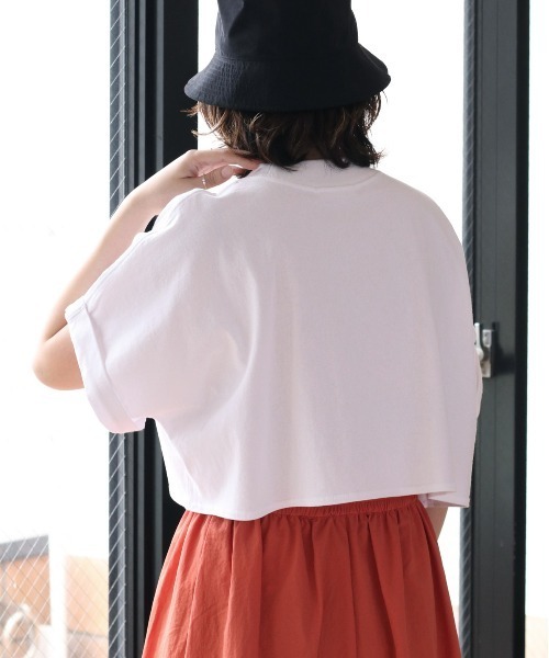 cepo(セポ)の「タンタケ ショートTシャツ(Tシャツ/カットソー・レディース・グリーン/オフホワイト/ブラック・M)」の14枚目の写真