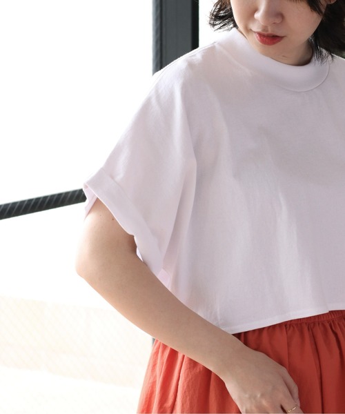 cepo(セポ)の「タンタケ ショートTシャツ(Tシャツ/カットソー・レディース・グリーン/オフホワイト/ブラック・M)」の18枚目の写真