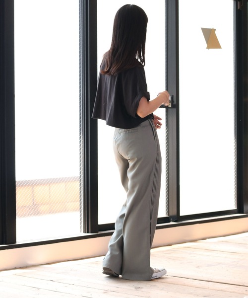 cepo(セポ)の「タンタケ ショートTシャツ(Tシャツ/カットソー・レディース・グリーン/オフホワイト/ブラック・M)」の19枚目の写真